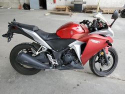 Salvage motorcycles for sale at Fredericksburg, VA auction: 2011 Honda CBR250 R