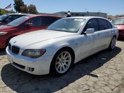 Salvage cars for sale at Martinez, CA auction: 2006 BMW 750 LI