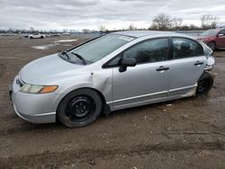 Salvage cars for sale from Copart London, ON: 2008 Honda Civic DX-G