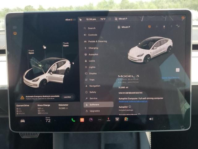 2022 Tesla Model 3