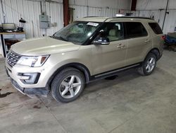 Ford Explorer xlt salvage cars for sale: 2017 Ford Explorer XLT