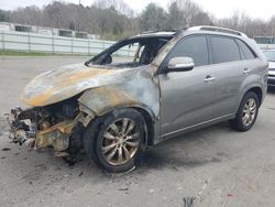 Salvage cars for sale from Copart Assonet, MA: 2012 KIA Sorento SX
