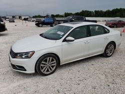 Salvage cars for sale at New Braunfels, TX auction: 2019 Volkswagen Passat Wolfsburg