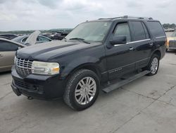 Salvage cars for sale at Grand Prairie, TX auction: 2008 Lincoln Navigator