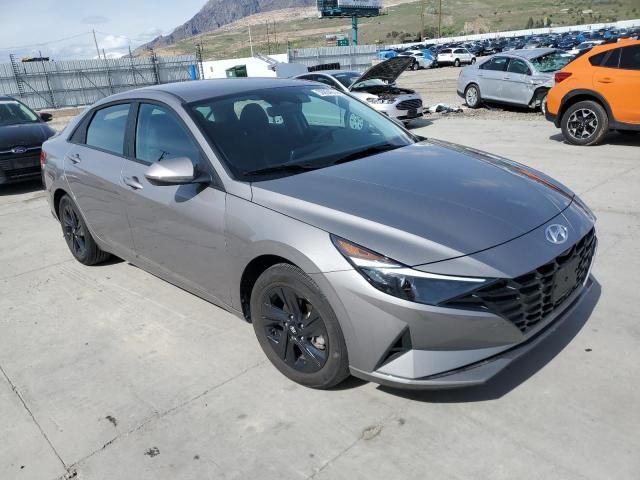 2022 Hyundai Elantra Blue