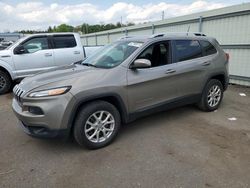 Salvage cars for sale at Pennsburg, PA auction: 2018 Jeep Cherokee Latitude Plus
