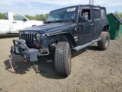 Salvage cars for sale at Windsor, NJ auction: 2012 Jeep Wrangler Unlimited Sahara