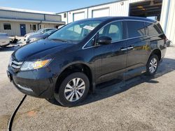 Salvage cars for sale at Houston, TX auction: 2015 Honda Odyssey EXL