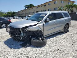 Salvage cars for sale at Opa Locka, FL auction: 2017 Dodge Durango GT