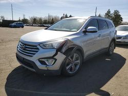 Salvage cars for sale at Denver, CO auction: 2015 Hyundai Santa FE GLS