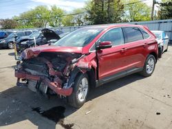Salvage cars for sale at Moraine, OH auction: 2016 Ford Edge SEL