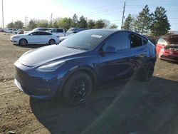 Salvage cars for sale at Denver, CO auction: 2021 Tesla Model Y