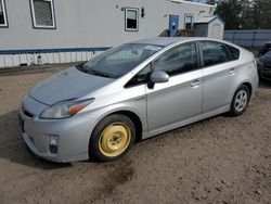 Salvage cars for sale from Copart Lyman, ME: 2010 Toyota Prius