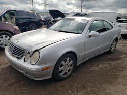 Salvage cars for sale at Elgin, IL auction: 2001 Mercedes-Benz CLK 320