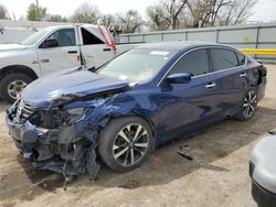 Salvage cars for sale at Wichita, KS auction: 2017 Nissan Altima 2.5
