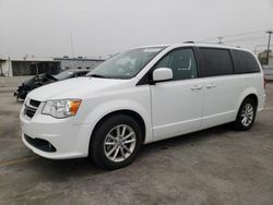 Salvage cars for sale from Copart Sun Valley, CA: 2019 Dodge Grand Caravan SXT