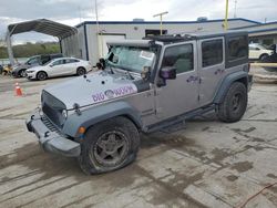 Jeep salvage cars for sale: 2016 Jeep Wrangler Unlimited Sport