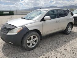 Salvage cars for sale from Copart Magna, UT: 2003 Nissan Murano SL