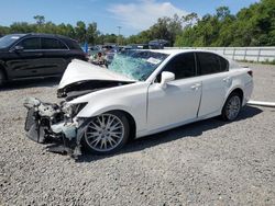 Salvage cars for sale at Riverview, FL auction: 2013 Lexus GS 350