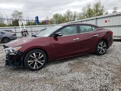 Nissan Maxima salvage cars for sale: 2016 Nissan Maxima 3.5S