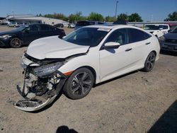 Salvage cars for sale from Copart Sacramento, CA: 2016 Honda Civic Touring