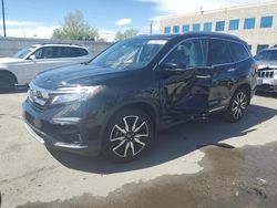 Salvage cars for sale at Littleton, CO auction: 2019 Honda Pilot Touring