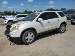 Salvage cars for sale at Florence, MS auction: 2008 GMC Acadia SLT-2