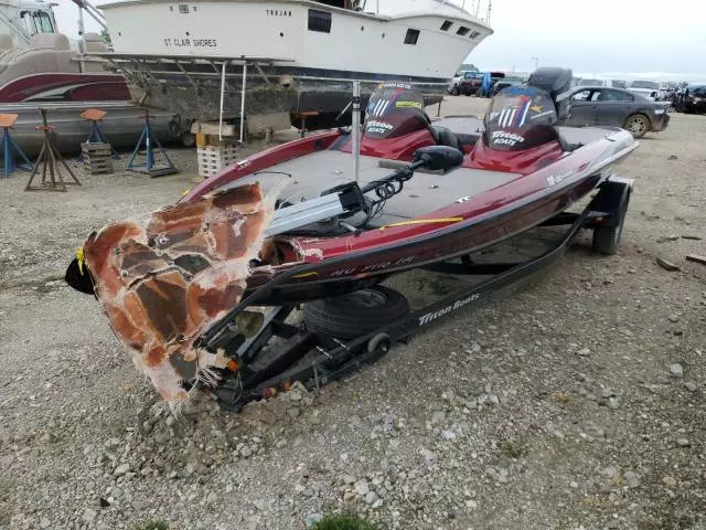 2008 Triton Boat With Trailer