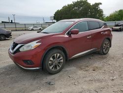Salvage cars for sale from Copart Oklahoma City, OK: 2017 Nissan Murano S