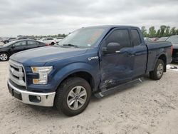 Salvage cars for sale at Houston, TX auction: 2015 Ford F150 Super Cab