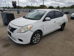 Nissan Versa S salvage cars for sale: 2014 Nissan Versa S