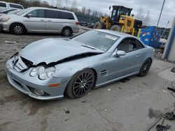 Salvage cars for sale from Copart Duryea, PA: 2007 Mercedes-Benz SL 550