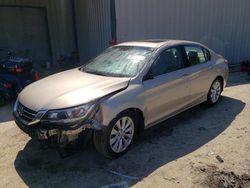 Salvage cars for sale at Seaford, DE auction: 2013 Honda Accord EXL