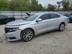 Chevrolet Impala salvage cars for sale: 2018 Chevrolet Impala Premier