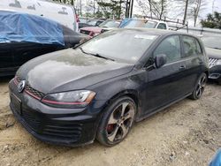 Salvage cars for sale from Copart Hampton, VA: 2017 Volkswagen GTI Sport