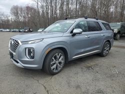 Salvage cars for sale at East Granby, CT auction: 2021 Hyundai Palisade Limited
