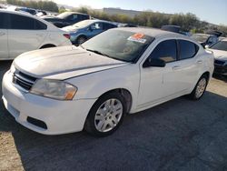 Salvage cars for sale at Las Vegas, NV auction: 2013 Dodge Avenger SE