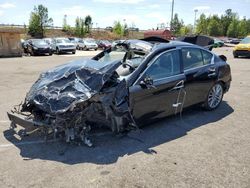 Vehiculos salvage en venta de Copart Gaston, SC: 2021 Infiniti Q50 Luxe