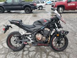 Salvage cars for sale from Copart Rogersville, MO: 2020 Honda CBR500 R