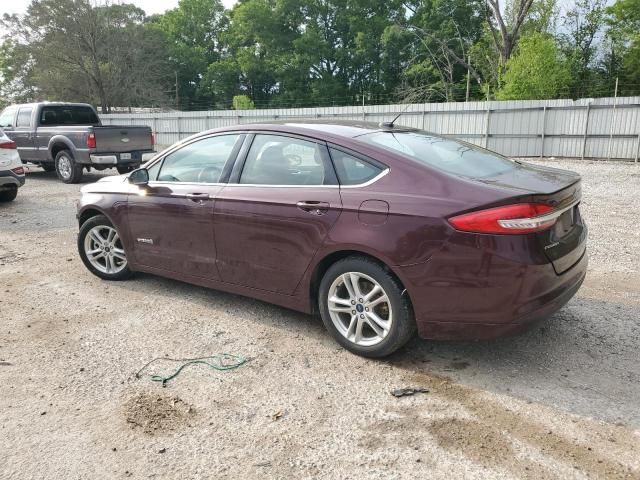 2018 Ford Fusion SE Hybrid