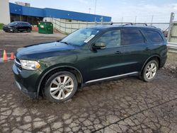 Salvage cars for sale from Copart Woodhaven, MI: 2011 Dodge Durango Crew