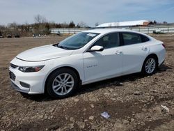 Salvage cars for sale from Copart Columbia Station, OH: 2017 Chevrolet Malibu LT