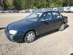 KIA salvage cars for sale: 1999 KIA Sephia Base