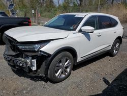 Salvage cars for sale at Marlboro, NY auction: 2022 Acura MDX