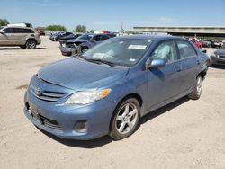 Salvage cars for sale from Copart Houston, TX: 2013 Toyota Corolla Base