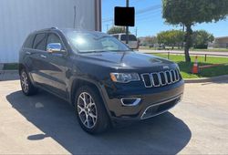 Salvage cars for sale at Grand Prairie, TX auction: 2019 Jeep Grand Cherokee Limited