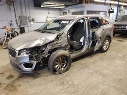 Salvage cars for sale from Copart Wheeling, IL: 2017 KIA Sorento LX