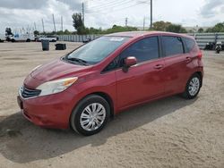 Carros que se venden hoy en subasta: 2014 Nissan Versa Note S