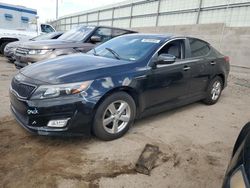 Salvage cars for sale at Albuquerque, NM auction: 2015 KIA Optima LX