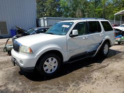 Lincoln Aviator salvage cars for sale: 2003 Lincoln Aviator